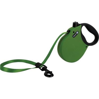 Alcott Adventure Retractable Belt Leash Green LG 16 ft.