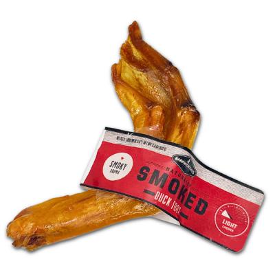Barkworthies Smoked Duck Feet Dog Treat One Size