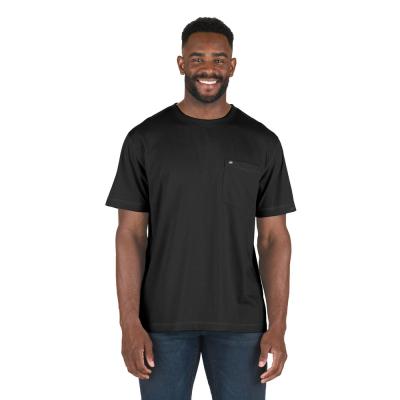 Berne Performance Short Sleeve Pocket Tee Black XL