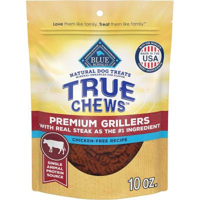 Blue True Chews Dog Grillers Steak 10 oz.
