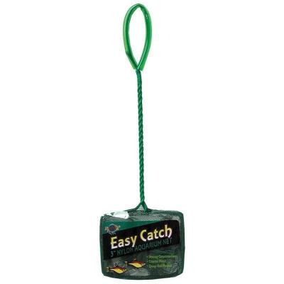 Blue Ribbon Easy Catch Coarse Mesh Nylon Aquarium Net Green 3 in.