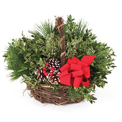 Holiday Basket 8 Inch