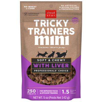 Cloud Star Tricky Trainers Soft & Chewy with Liver Puppy Treats 5 oz.