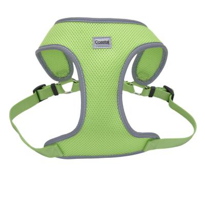 Coastal Pet Comfort Soft Reflective Wrap Adjustable Dog Harness Lime Medium