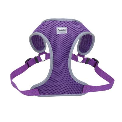 Coastal Pet Comfort Soft Reflective Wrap Adjustable Dog Harness Purple Large