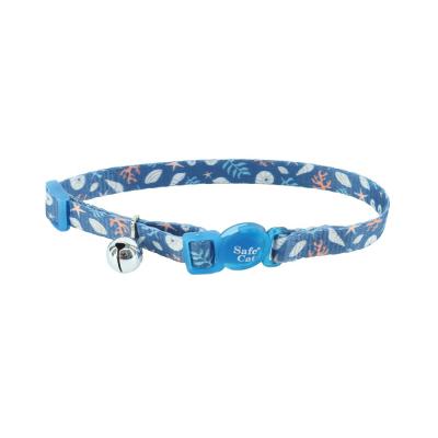 Coastal Pet Safe Cat Fashion Adjustable Breakaway Collar Under the Sea