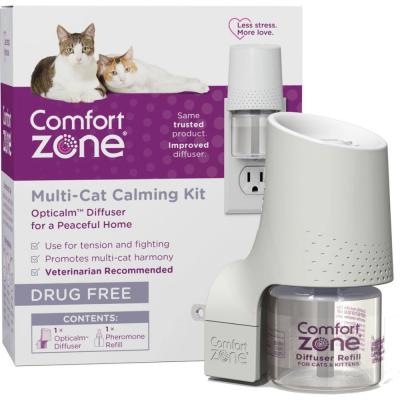 Comfort Zone Multi-Cat Diffuser Kit For Cats 48 Ml