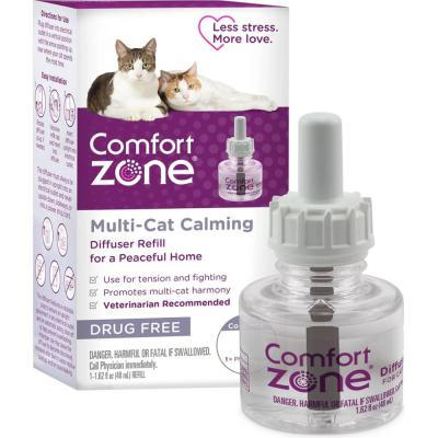 Comfort Zone Multi-Cat Diffuser Refill For Cats 48 Ml