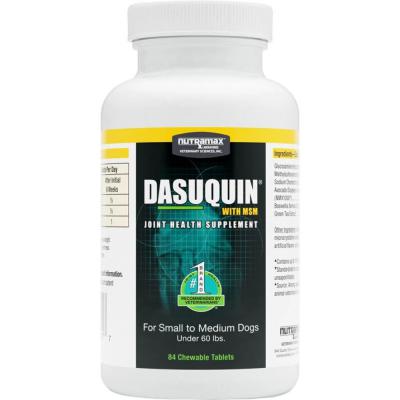 Dasuquin Joint Supplement With MSM Tabs For Dogs Small to Medium Dogs 84 Ct
