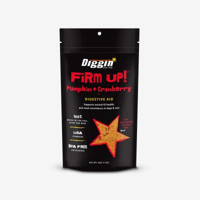 Diggin' Your Dog Firm Up! Pumpking + Cranberry Digestive Aid 4 oz.