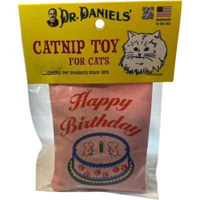Dr. Daniels Happy Birthday Toy 100% Catnip Filled Assorted