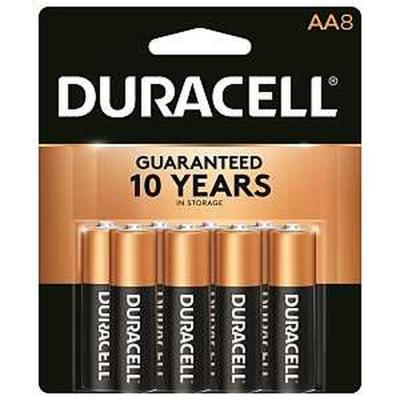 Duracell 1.5 V Battery AA Battery 8 Pack
