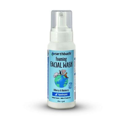 Earthbath Foaming Facial Wash Bilberry & Blueberry Scent 8 oz.
