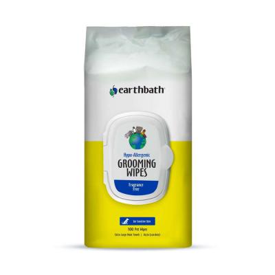 Earthbath Hypo Allergenic Grooming Wipes Fragrance Free 100 ct