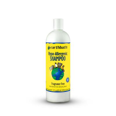 Earthbath Hypo Allergenic Shampoo Fragrance Free 16 oz.