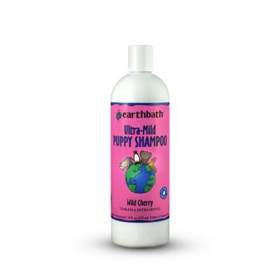 Earthbath Ultra Mild Puppy Shampoo Wild Cherry 16 oz.