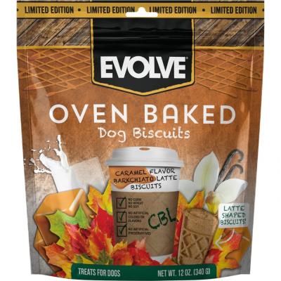 Evolve Oven Baked Latte Dog Biscuits