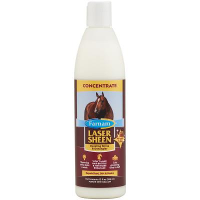 Farnam Laser Sheen Dazzling Shine & Detangler Concentrate 12 oz.