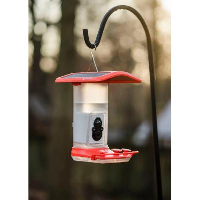 Feathersnap Smart Hummingbird Feeder Red 1L