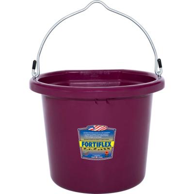 Fortiflex Flat Back Bucket Maroon 20 Qt