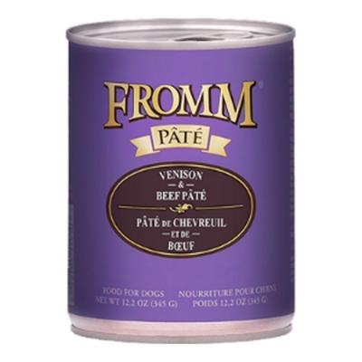 Fromm Dog Pate Venison & Beef 12.2 oz.