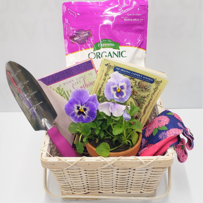 Mother's Day Gift Basket Flower Garden With Flower-Tone