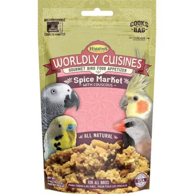 Higgins Worldly Cuisines Bird Food Appetizer Spice Market 2 oz.