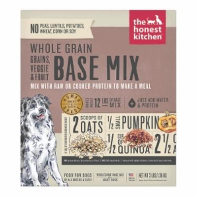 Honest Kitchen Whole Grain Veggie & Fruit Dog Food Base Mix 3 lb.