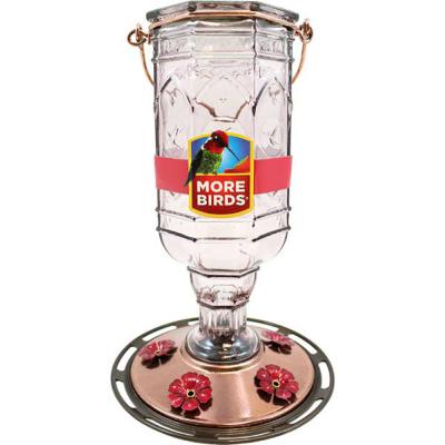 More Birds Jewel Amethyst Hummingbird Feeder 20 oz.