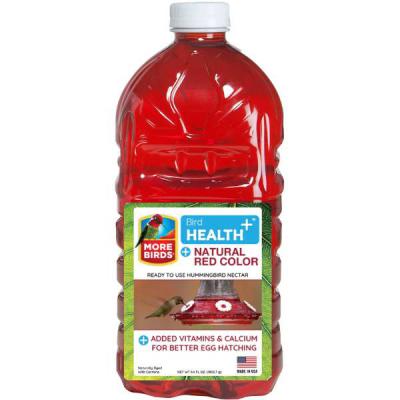 More Birds Natural Red Ready To Use Hummingbird Nectar 64 fl oz.