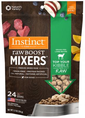Instinct Raw Boost Mixers Lamb 5.5 oz.