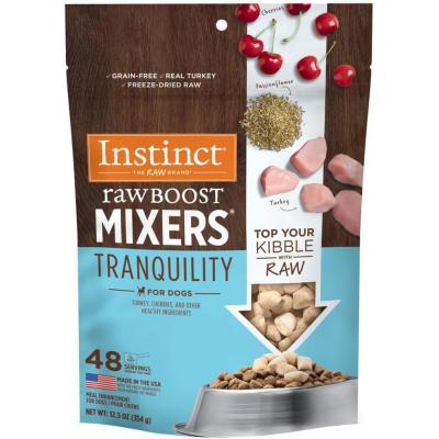 Instinct Raw Boost Mixers Freeze-Dried Raw Dog Food Topper Tranquility 12.5 oz.