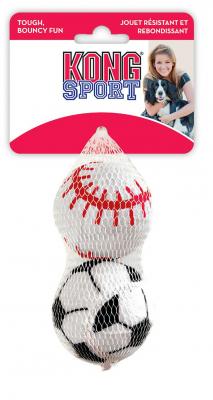 Kong Sports Ball Lg 2 Pk