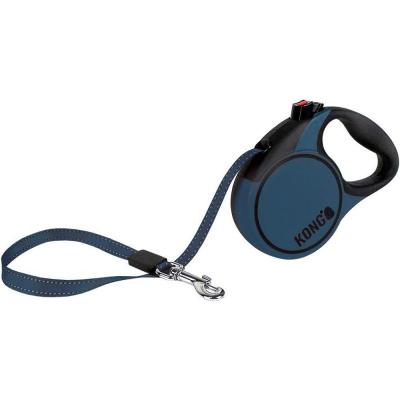 KONG Alcott Terrain Retractable Dog Leash X-Small Blue 10 ft.