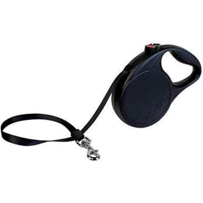 KONG Alcott Trail Retractable Dog Leash Medium Black 16 ft.