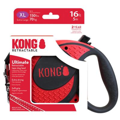 KONG Ultimate Retractable Dog Leash Red XL 16 ft.