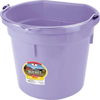 Little Giant Duraflex Plastic Flat Back Bucket