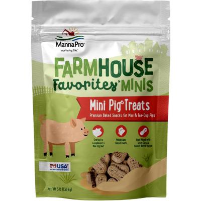Manna Pro Farmhouse Favorites Mini Pig Treats 3 lb.