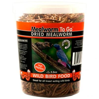 Mealworm To Go Dried Mealworms 5.5 oz.