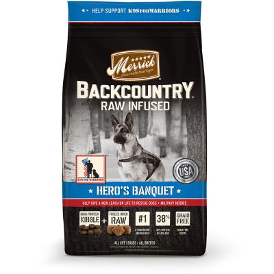 MERRICK BACKCOUNTRY HEROS BANQUET 4 lb.