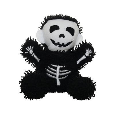 Mighty Halloween Microfiber Ball Dog Toy Skeleton
