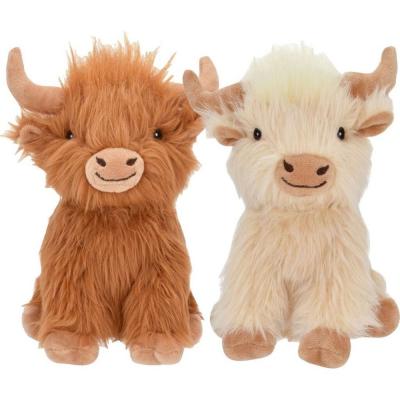 Multipet Highland Cow Shaggy Assorted 8 in.