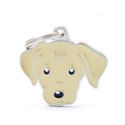 MyFamily Friends Cream Labrador ID Tag