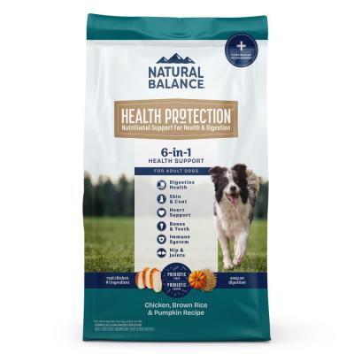 Natural Balance Health Protection Dry Dog Food Chicken Rice & Pumpkin 4 lb.