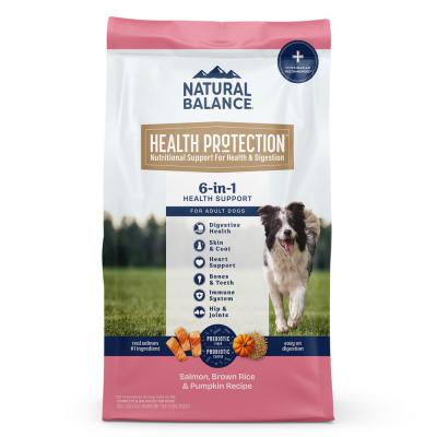 Natural Balance Health Protection Dry Dog Food Salmon Brown Rice & Pumpkin 22 lb.
