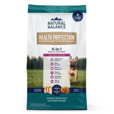 Natural Balance Health Protection Small Breed Dry Dog Food Chicken Rice & Pumpkin 4 lb.