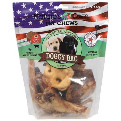 Nature's Own Pet Chews Doggy Bag Treats Assorted 12 Pack
