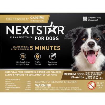 Nextstar Flea & Tick Topical For Dogs 23 44 lb. 3 CT