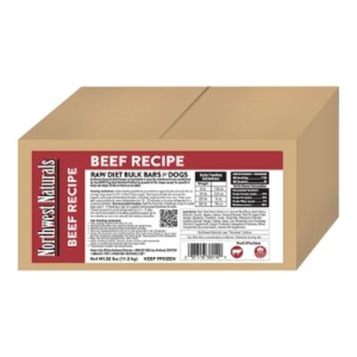 Northwest Naturals Bulk Meal Bars Beef Recipe for Dogs 25 lb.