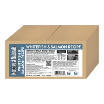Northwest Naturals Bulk Meal Bars Whitefish & Salmon Recipe for Dogs 25 lb.